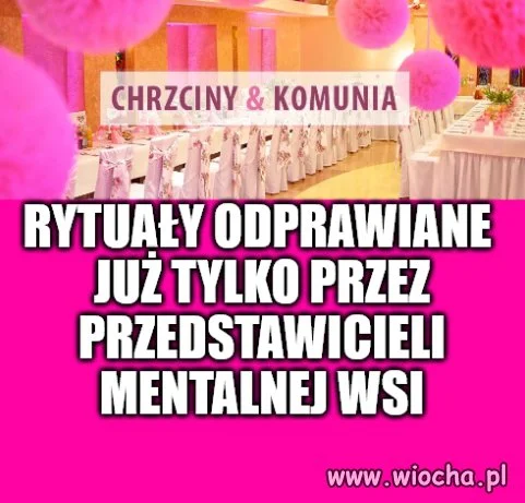 Gdy zza hajsu nie widać Boga ... 