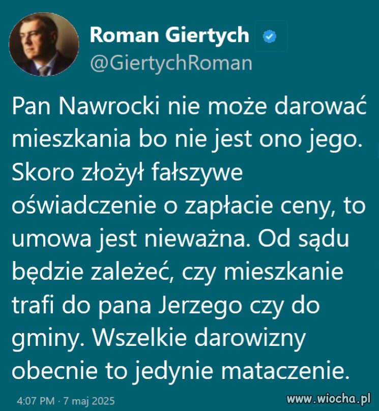 Jakie to pisowskie. 