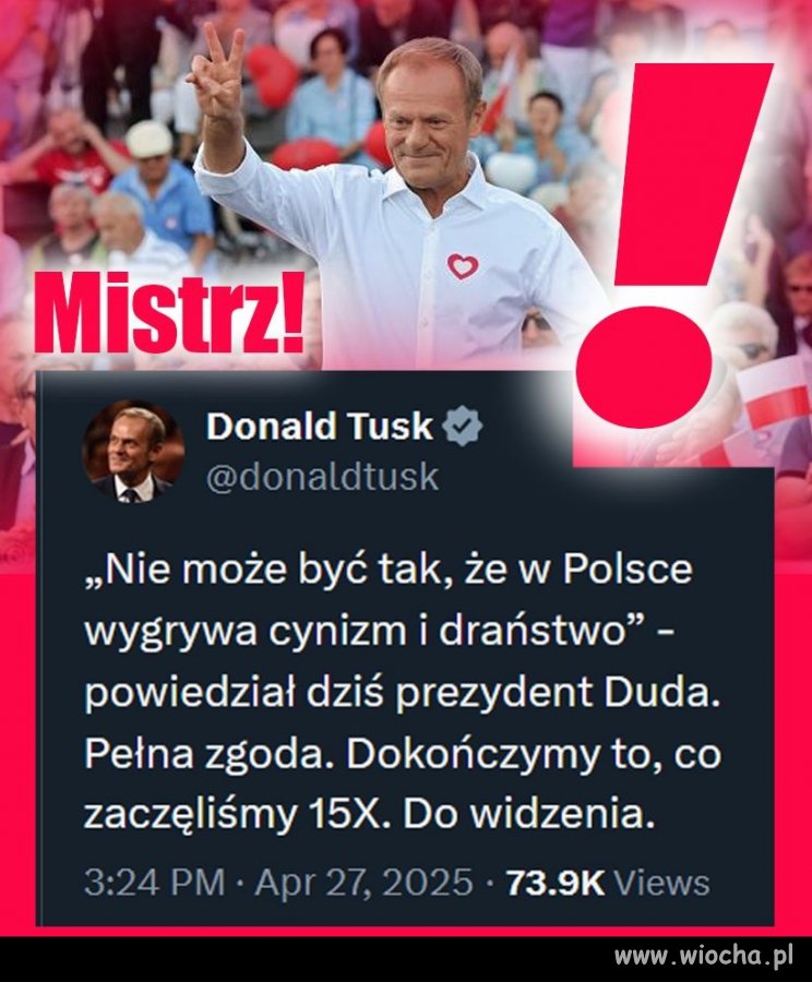 Pomóżmy spełnić marzenia pRezydenta Du*y !