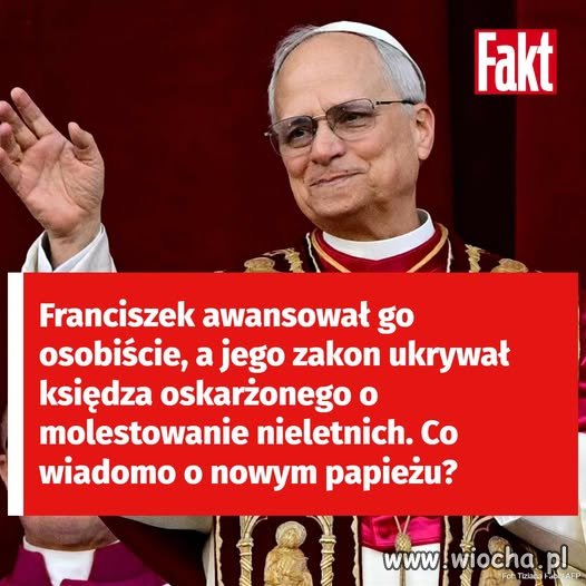 W biografii nowej głowy Kościoła...