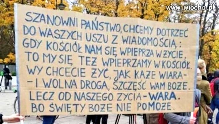 Katolicy zrozumieli?