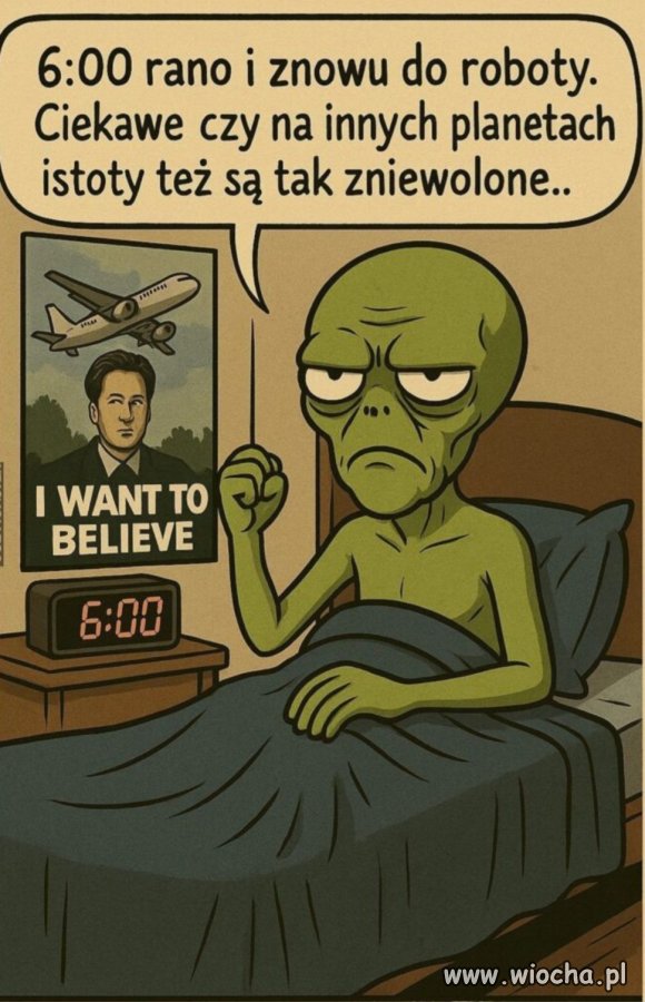 Szczęściarz może wstawać o 6:00