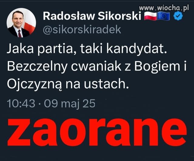 To nie żaden PiS tylko KiZ...