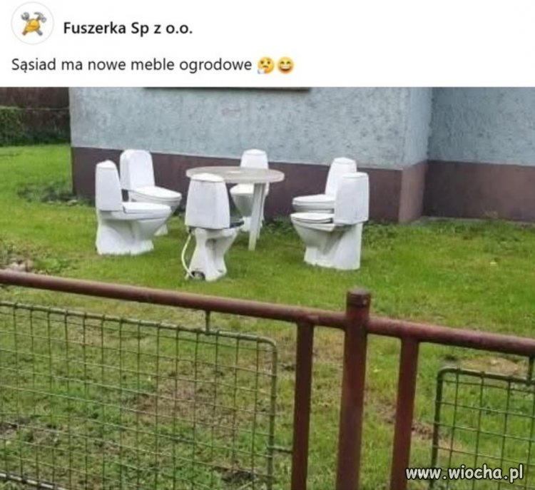 Chłop już się przygotował