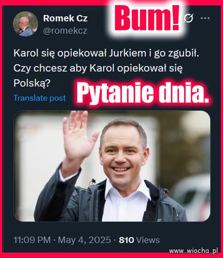 Pytanie dnia, tygodnia, miesiąca, kampanii.