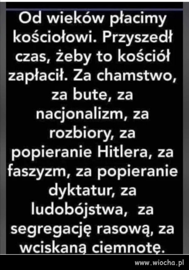 Już najwyższy czas to zmienić !