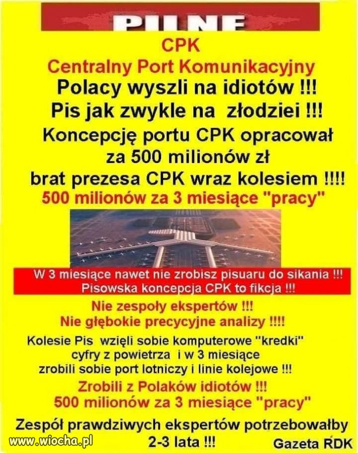 500 mln za 3 miesiące ''pracy''!