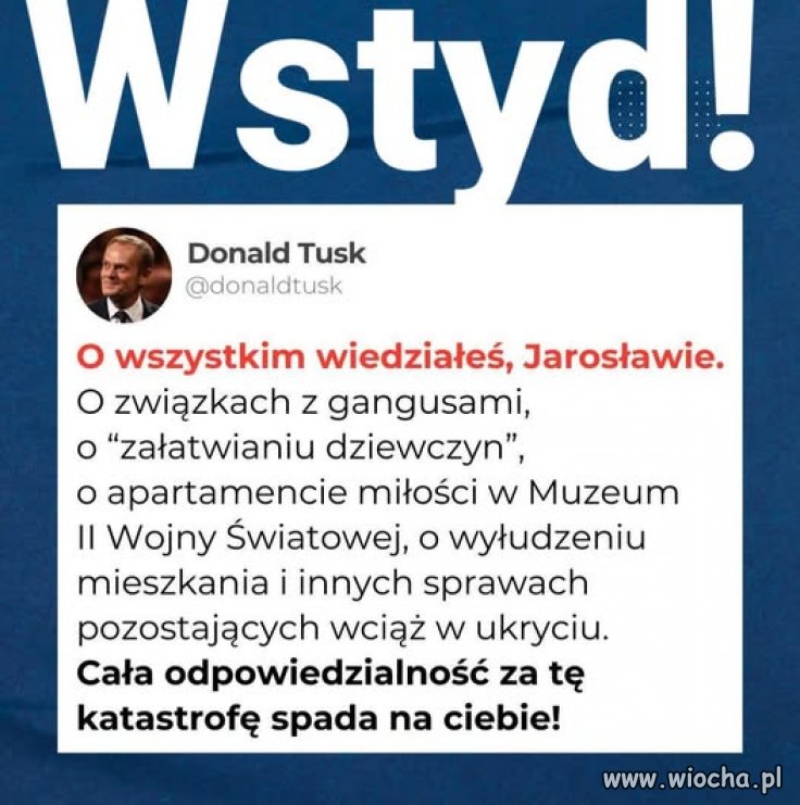 Jarek wiedział, nie powiedział ale i tak sprawa się rypła !