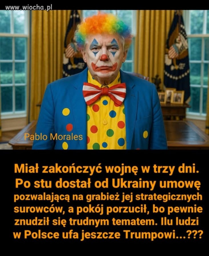Takiego głupka na stanowisku prezydenta USA jeszcze nie było !