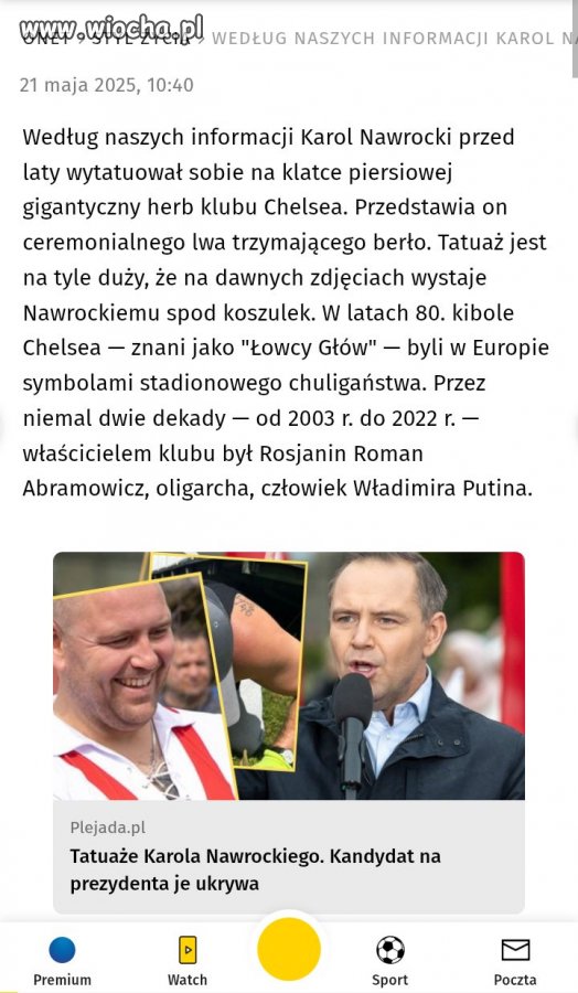 Wybieram się na marsz Nawrockiego. 
