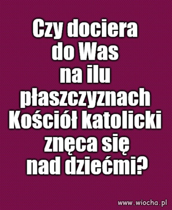 Z odezwą do sprawiedliwych 