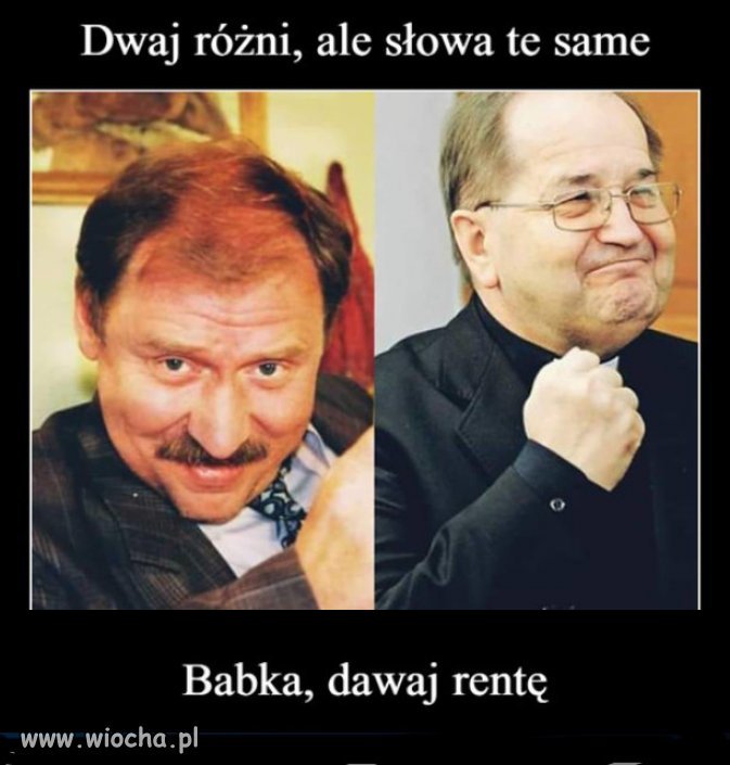 Babka dawaj rente i glos na Nawrockiego...