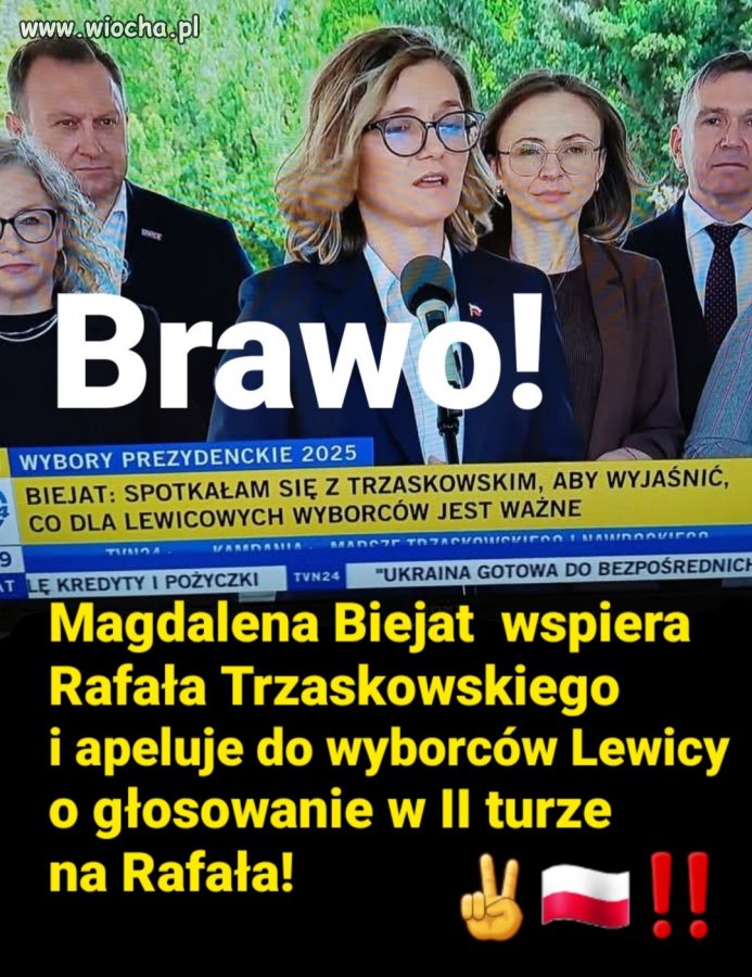 Jedyny rozsądny wybór w II turze!