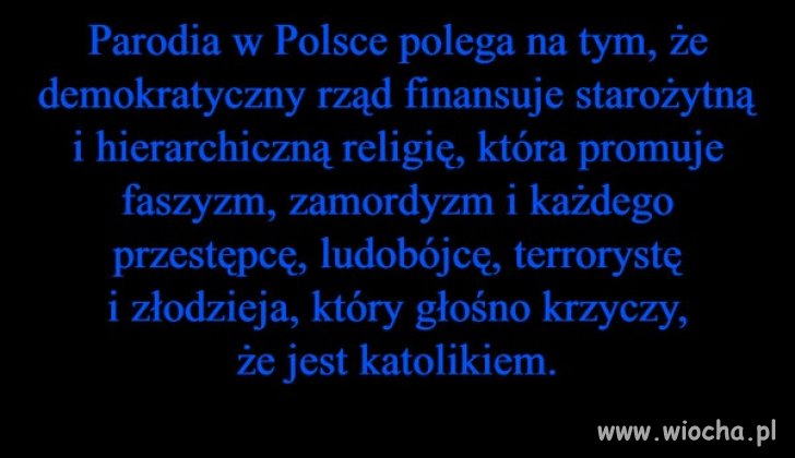 Przykre to, bo tak prawdziwe ...