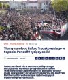 Trójmiasto przywitało Trzaskowskiego owacyjnie. 