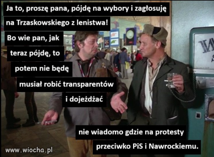 Każdy powód jest dobry. Wazne zeby glosowac!