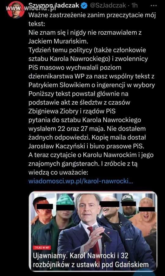  ''Co ciekawe jedno z mieszkań wyłudzonych przez Piotra B. 