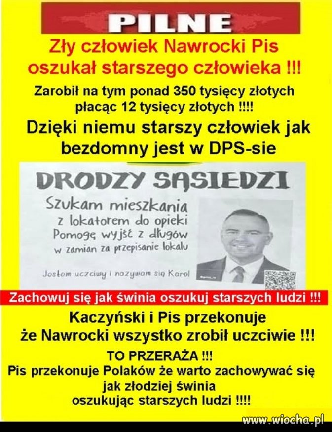 A to ponoć najuczciwszy typ jakiego dziad znalazł w całym PiSie!