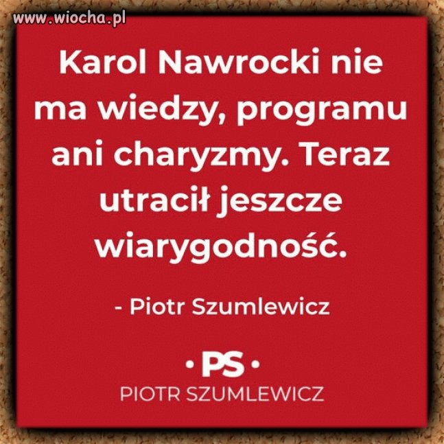 Karolku już przegrałeś