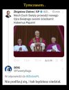 I oto bóg przemówił do Zbigniewa ...