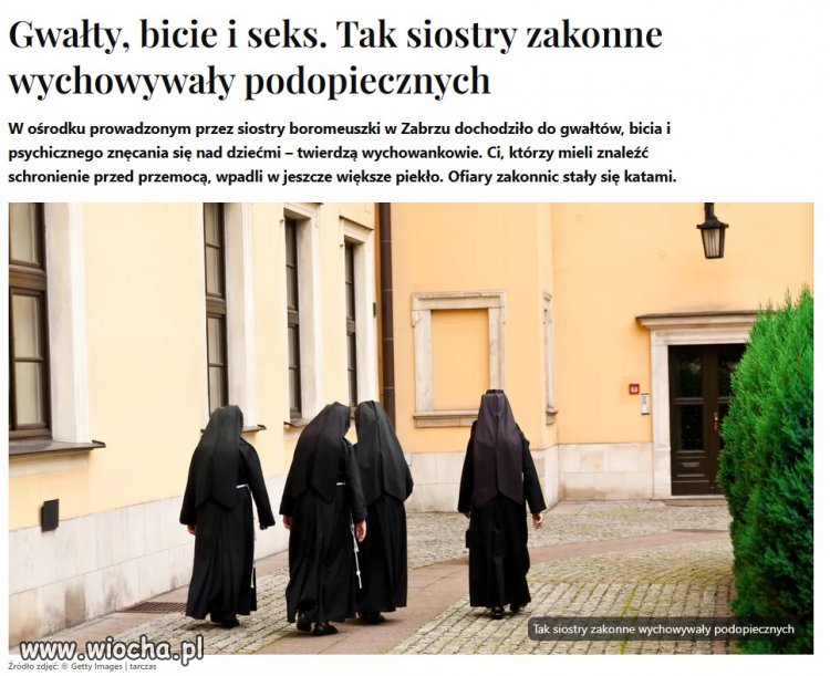 Z piekła rodzinnego do piekła u zakonnic