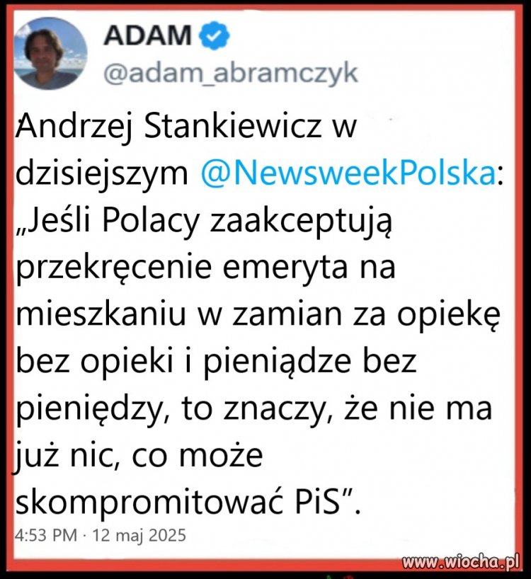 No ale niech Trzaskowski spróbuje powiedzieć dupiarz...