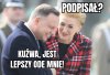 Jarek chce wymienić wkład w długopisie.