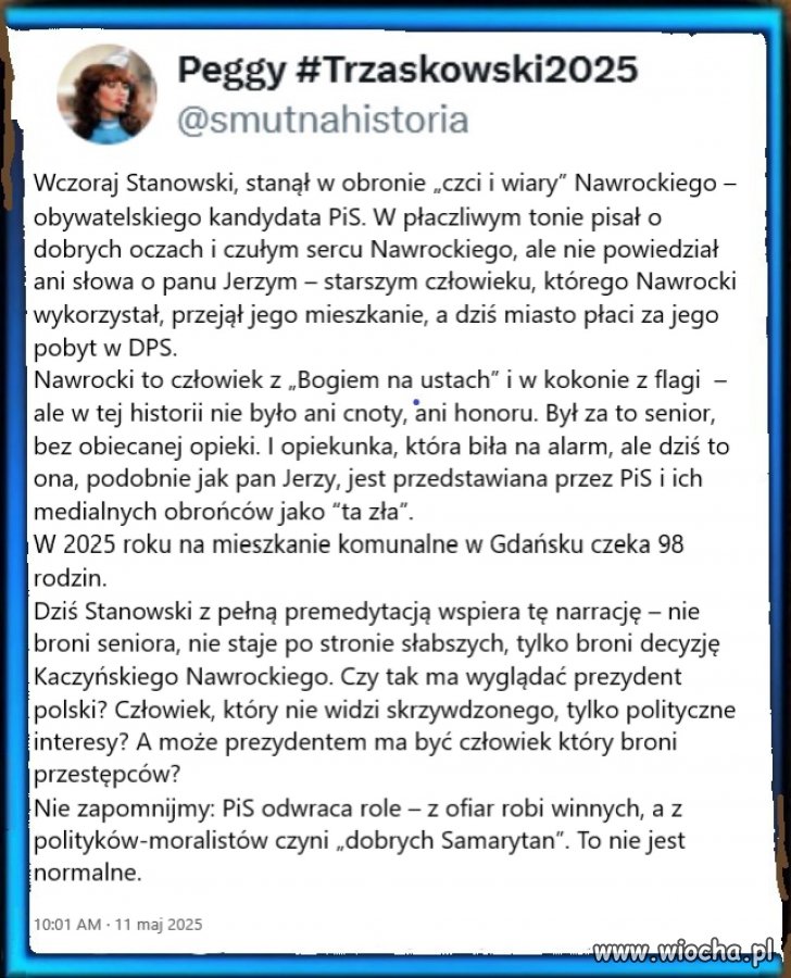 Sprzedajny krętacz napisze to co chlebodawcy z pisu zlecą i zapłacą... tylko udaje niezależnego
