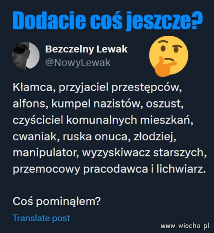Chcecie coś jeszcze dodać? Spoko, nie bójcie się 