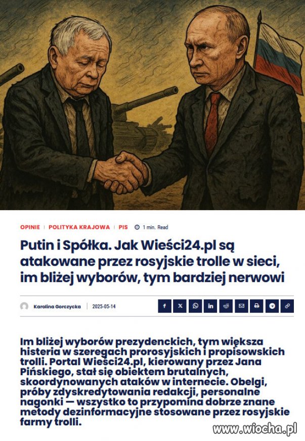 Paniczne reakcje trolli są najlepszym dowodem...