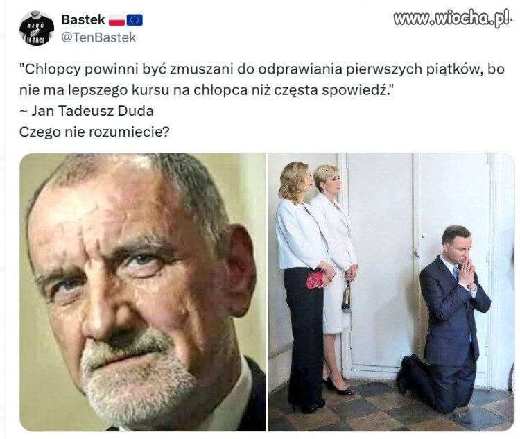 Patogeny i skrzywioną psychikę przekazane w DNA, widać na każdym kroku . . . 