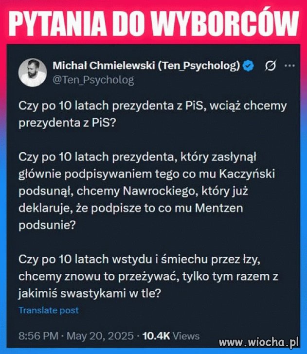 Odpowiedzcie sobie sami
