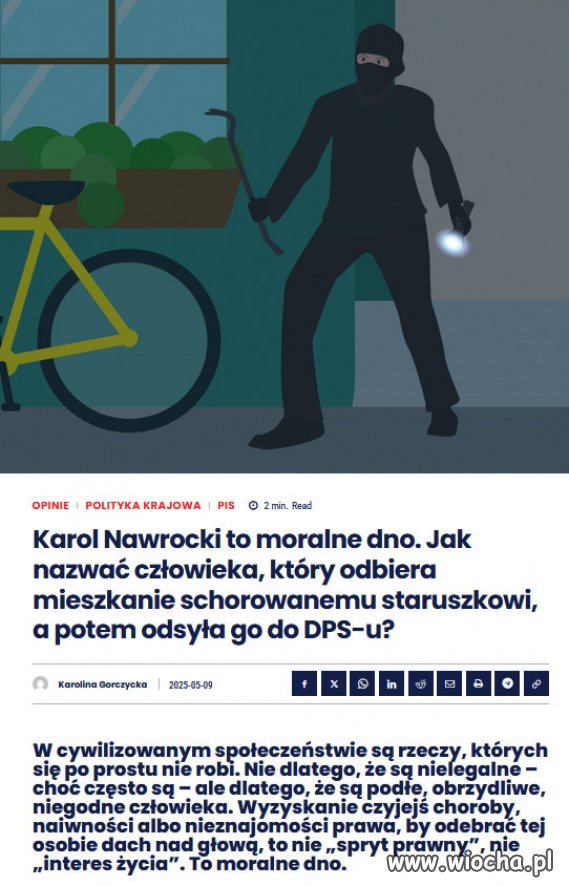 Kibol, sutener, oszust Prezydentem Polski?