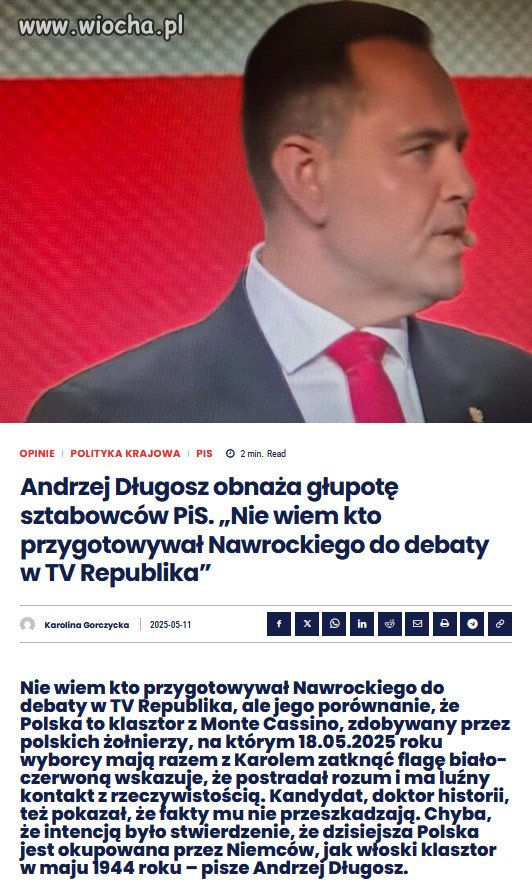 Czy w PiS jest ktokolwiek kumaty?
