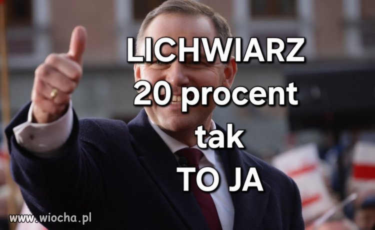 Świetny kandydat...naprawdę super