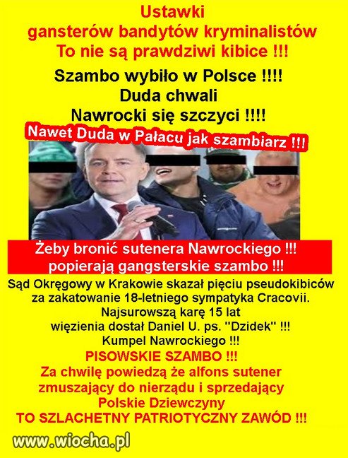 ...o wyborco PiSu durny... chce bys o tym wiedział,