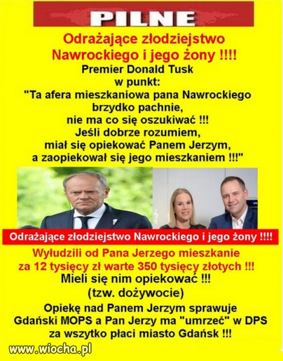Cóż tu więcej komentować! Kolejny pisowski oszust