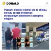 Za szybko zaczął świętować