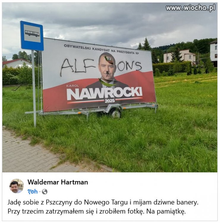 Twarz jakby znajoma...„Nie popieram ale rozumiem”
