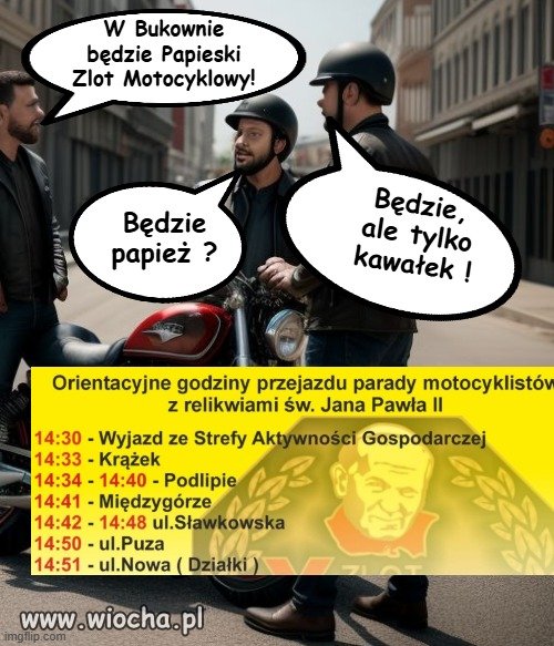 Papistów nie trzeba ośmieszać.