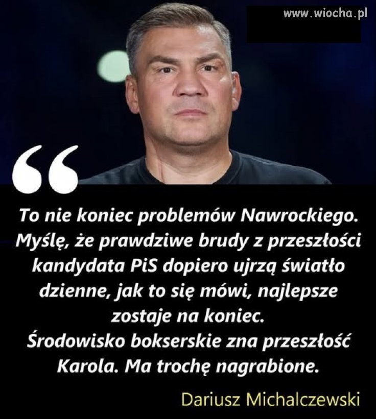 Darek wie co mówi. Czekamy na to co najlepsze.