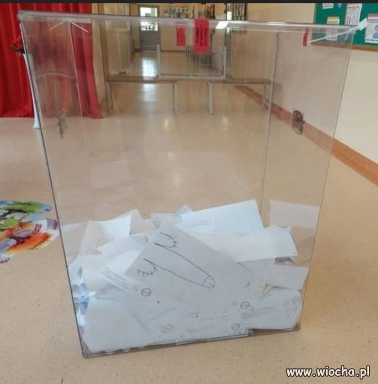 Ciekawe na którego kandydata głosował 