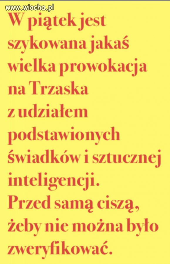 Trzeba to dzisiaj nagłośnić !