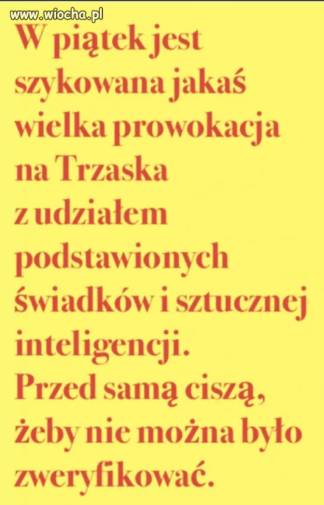 Trzeba to dzisiaj nagłośnić !