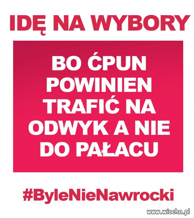 Tylko patrzeć jak z pałacu prezydenckiego 