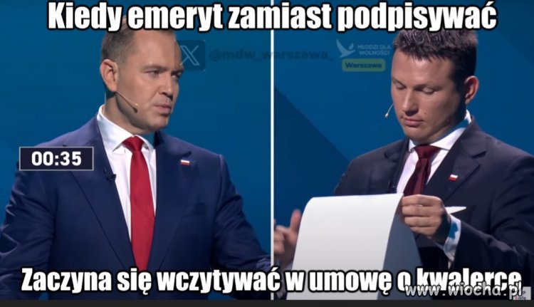 I zdziwiony, że jednak 