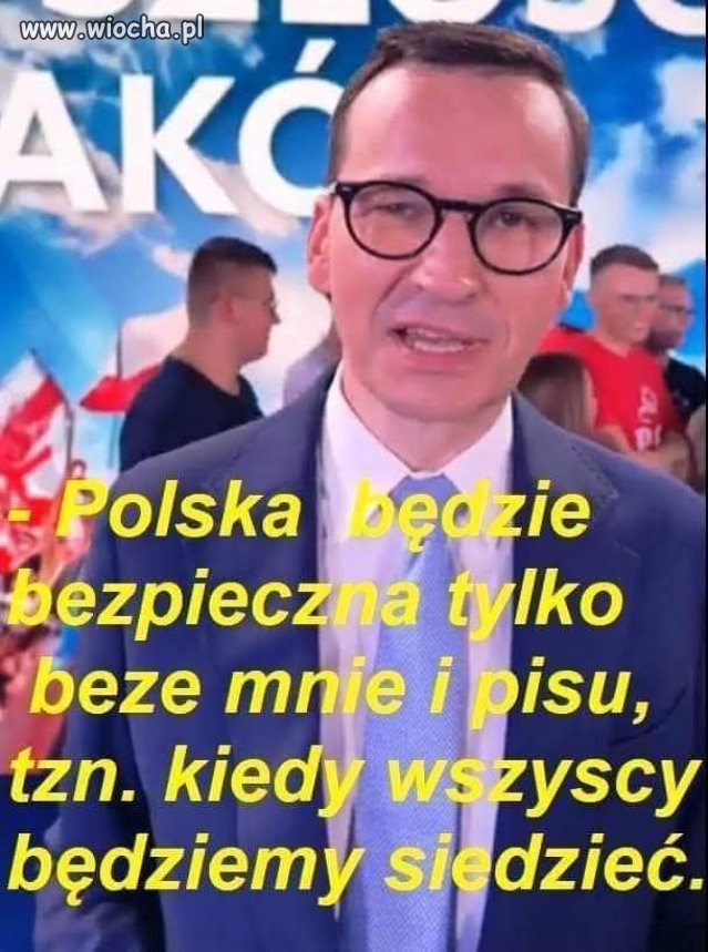 Matołuszek choć raz powiedział prawdę ...