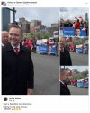 Tak Polonia witala Nawrockiego...