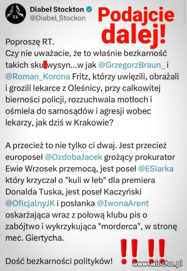 18 Maja wybierzmy mądrze.