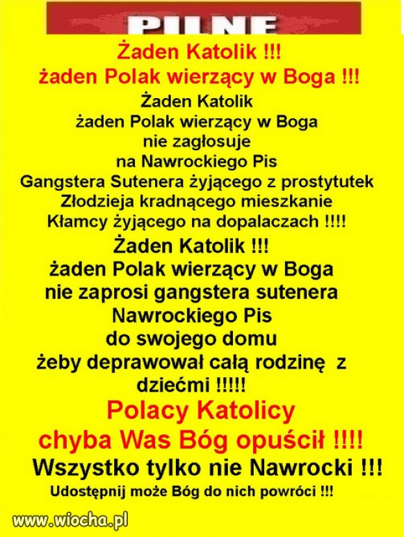 Nawrocki modli się pod figurą, a diabła ma za skórą